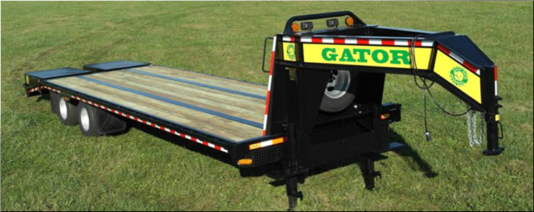 GOOSENECK TRAILER 30ft tandem dual - all heavy-duty equipment trailers special priced  Ashe County, North Carolina