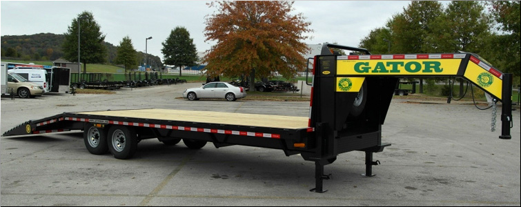 Gooseneck flat bed trailer for sale14k  Ashe County,  North Carolina